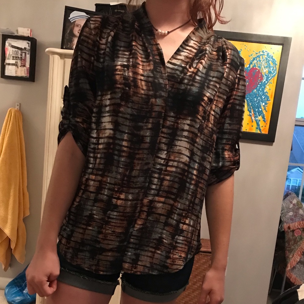 multicolor blouse